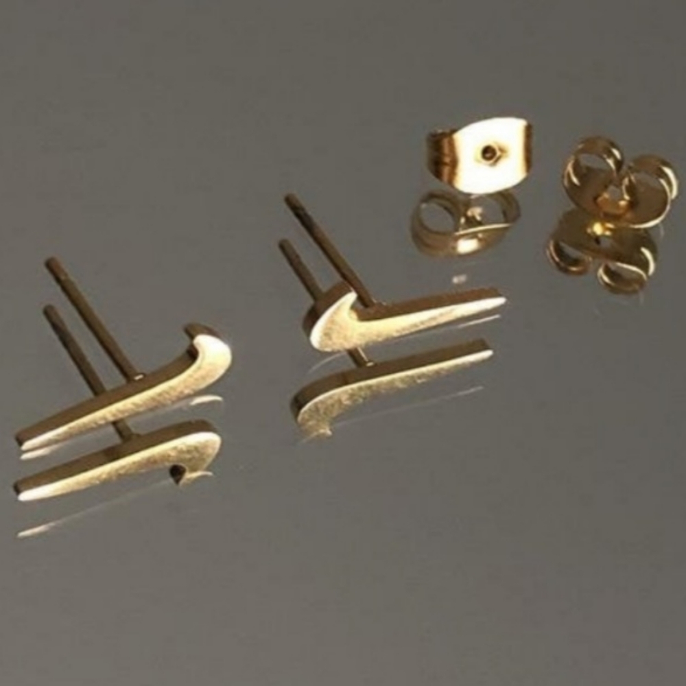 TWO Nike Swoosh Earring Stud SALE ♥️